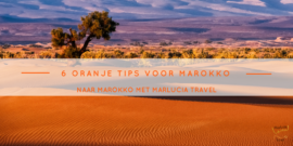 6 oranje tips voor Marokko